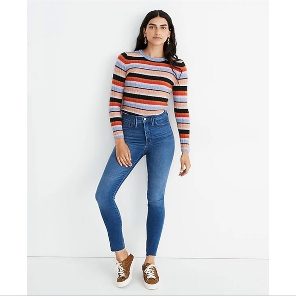 MADEWELL 10” High Rise Road Tripper Jeans - Picture 1 of 6